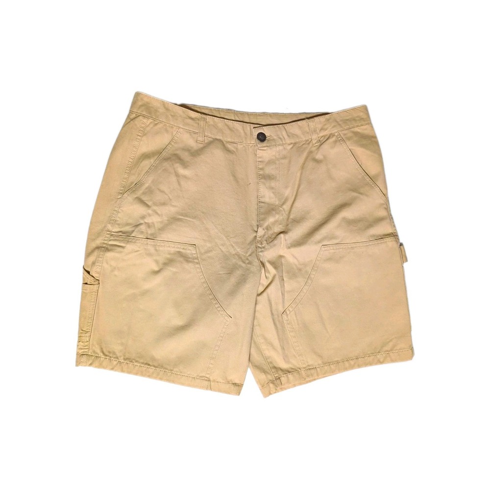 Ford x Forever 21 Men's Size 36 Khaki Carpenter Utility Shorts NWT Logo Patch